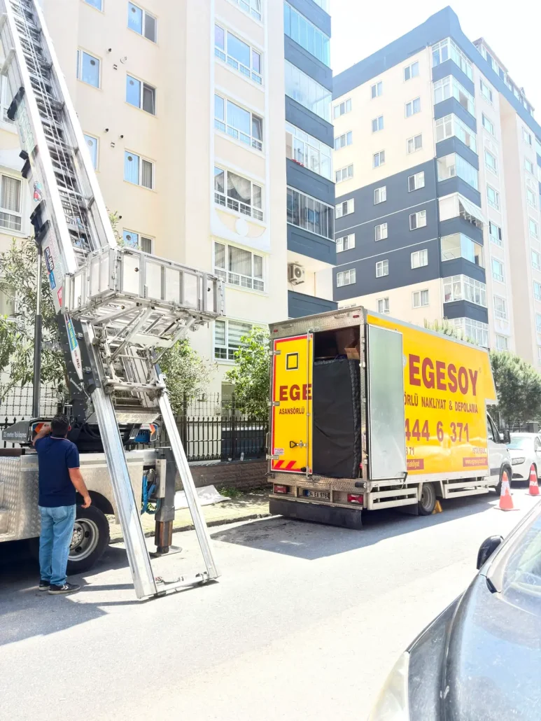 egesoy asansörlü nakliye işlemi