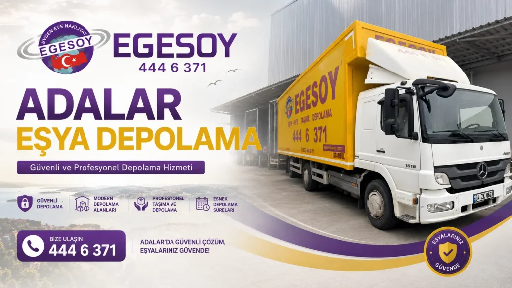adalar eşya depolama profesyonel