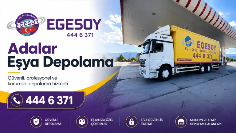 adalar eşya depolama