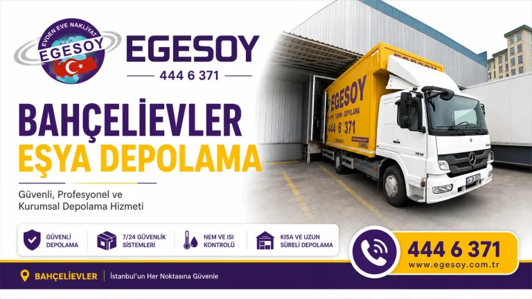 bahçelievler eşya depolama firması Egesoy