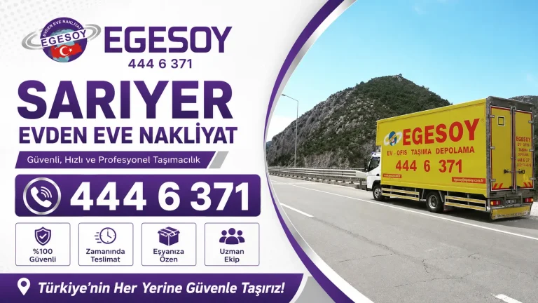 sarıyer evden eve nakliyat hizmeti