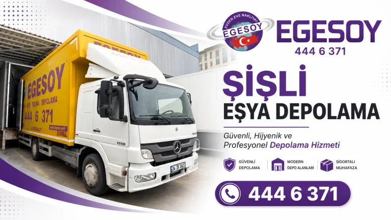 Şişli eşya depolama özel odalı
