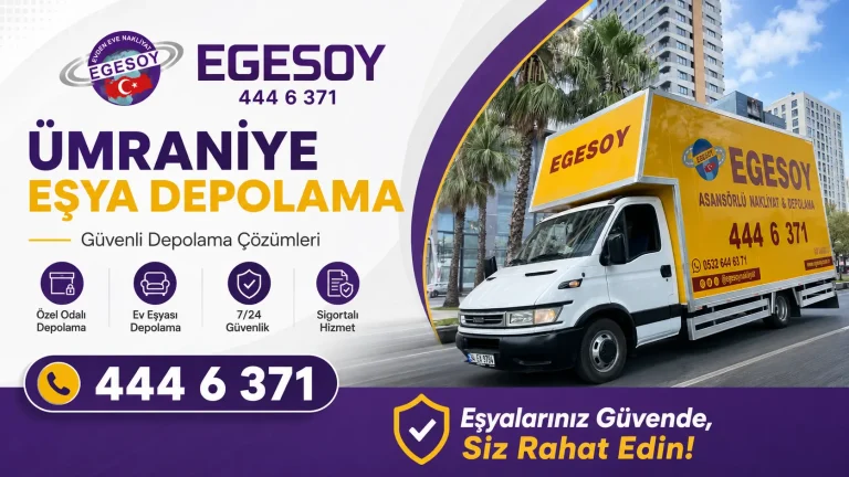 ümraniye eşya depolama özel oda