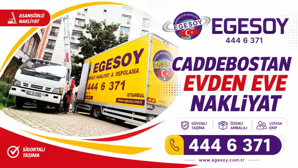 caddebostan evden eve nakliyat şirketi Egesoy