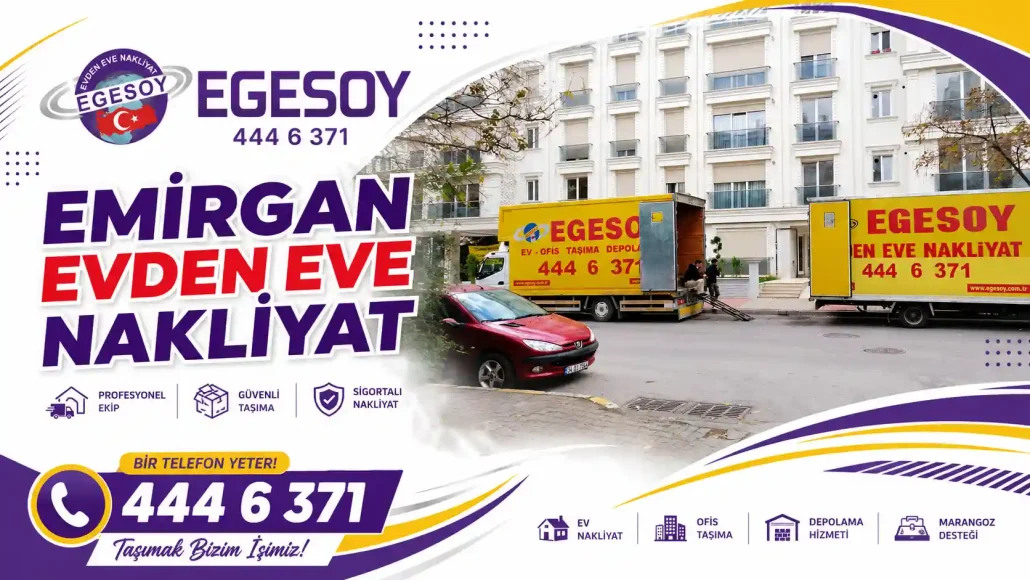 emirgan evden eve nakliyat firması Egesoy Nakliyat