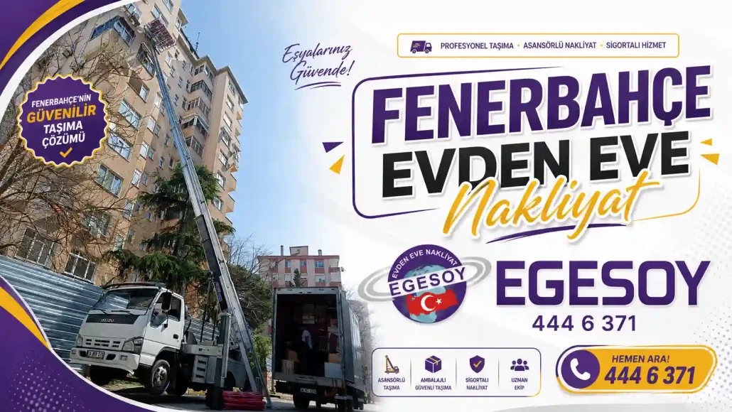 fenerbahçe evden eve nakliyat hizmeti