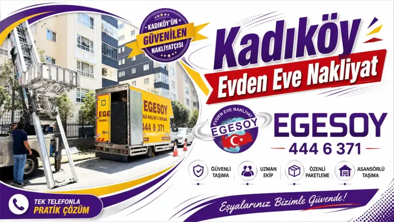 kadıköy evden eve nakliyat firması Egesoy