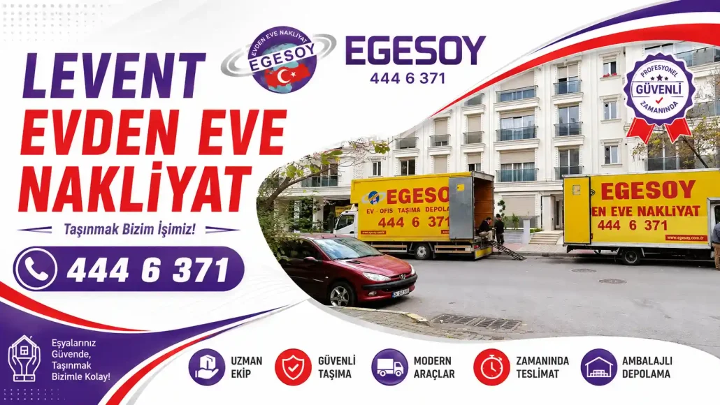 levent evden eve nakliyat hizmeti