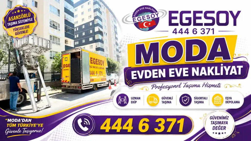 moda evden eve nakliyat firması Egesoy Nakliyat