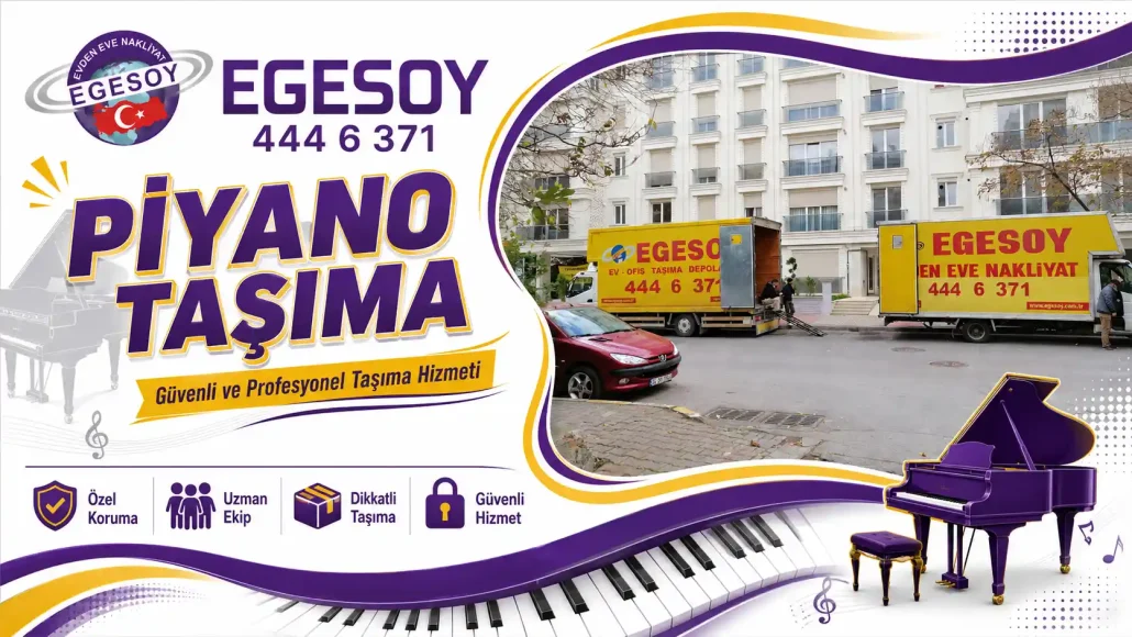 piyano taşıma hizmeti